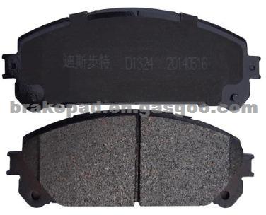 Less Metal Brake Pad For D1324 04465-0E010 LEXUS