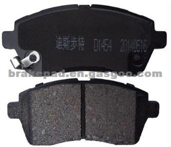 Less Metal Brake Pad For D1454 AE8Z-2001-A FORD