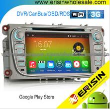 Erisin ES2608F 7 Inch All-In-One Design For C/S-MAX Android 4.4.4 Car DVD