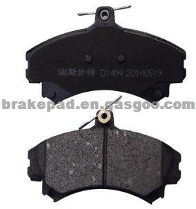 Less Metal Brake Pad For D1494 MR-249241 MITSUBISHI