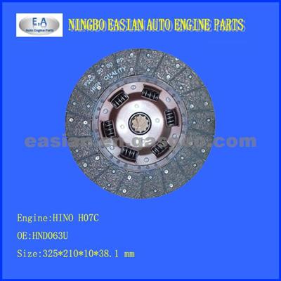 HINO H07C Clutch Disc OE:HND063U