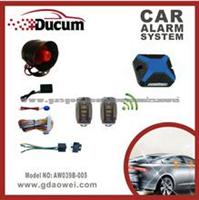 Security Car Alarm One Way Car Alarm System Anti-Hijacking Car Alarm