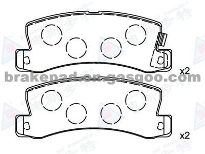 Brake Pad For D685 04466-20100 TOYOTA