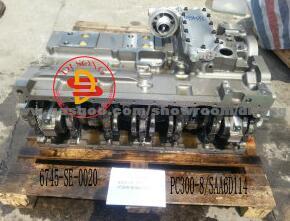 Komatsu Excavator Cylinder Block Assy Engine Part(PC300-8/SAA6d114