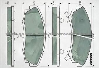 Brake Pad GDB4030