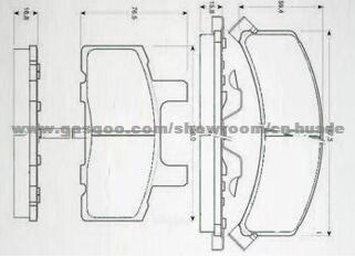 Brake Pad HD-CHE369 HD-CHE789