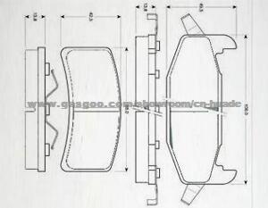 Brake Pad HD-CHE377