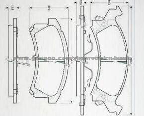 Brake Pad HD-CHE673