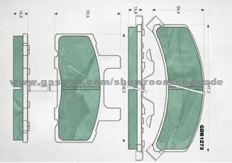 Brake Pad HD-CHE369/HD-CHE789