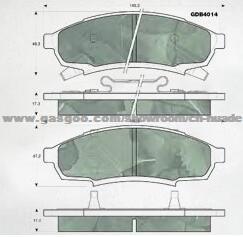 Brake Pad HD-CHE376