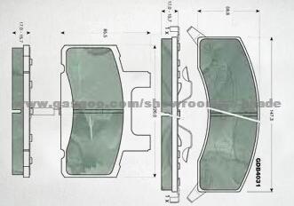 Brake Pad HD-CHE370