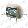 7 Inches TFT-LCD Video System With Touch Button Function Car Headrest Dvd Player
