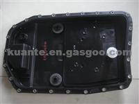 Black Paint Benz And BMW Metal Engine Oil Sump Assembly With Original Size And Design 24117571217