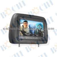 9 Inch Stand-Alone TFT LCD Monitor With High Resolution Car Headrest Dvd Player