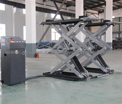 Ultra-Thin Structure Full Rise Scissor Vehicle Lift