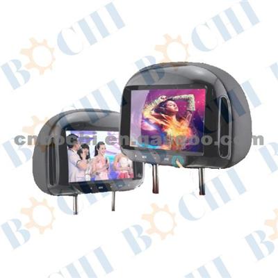 9 Inch Stand-Alone TFT LCD Monitor Supporting Mulit Language Car Headrest Dvd Player