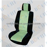 Green In Black Whole Set Car Seat Cover For Universal Car