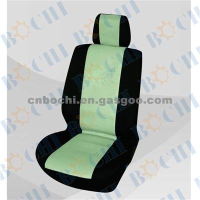 Green In Black Whole Set Car Seat Cover For Universal Car