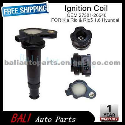 Hyundai Accent , Kia Rio Ignition Coil 27301-26640 UF-499