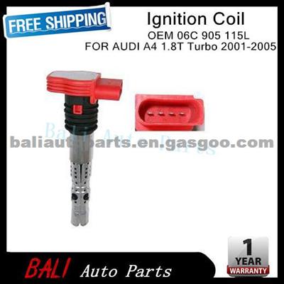 Ignition Coil Suit For Audi 06C 905 115L, 077 905 115Q