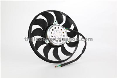 VW AUDI B7 8E0 959 455N Radiator Cooling Fan 12V Condenser Fan