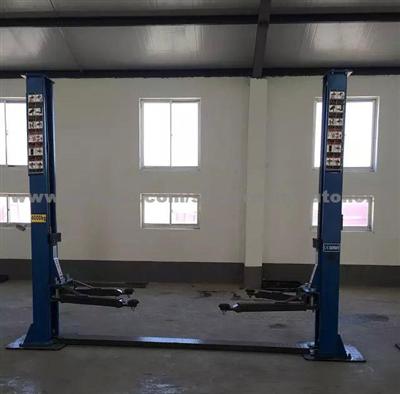 Plate Two Post Auto Lift