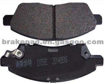 Less Metal Brake Pad For D1592 D1060-ED500 NISSAN