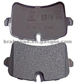 Less Metal Brake Pad For D1547 4H0 698 451 A AUDI