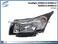 Chevrolet Cruze Headlight LH RH 95990114 95990117 95990113 95990115