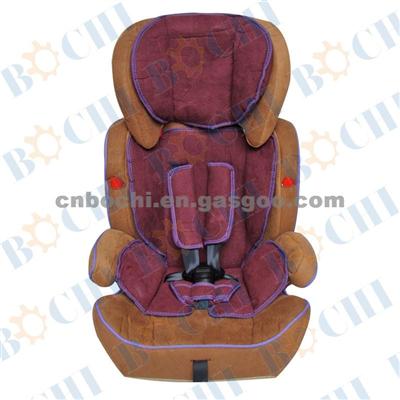 Soft Velvet Baby Car Seat ECER44/04 For Group 0+1+2 Baby