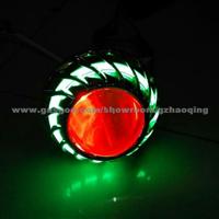 2.5inch LED Projector Lens Light Wigh Double Angel Eyes (2.5MHQ-2)