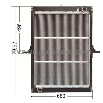 Cheap Truck Radiator FOR AUMAN TRUCK RADIATOR OEM 1419313106001