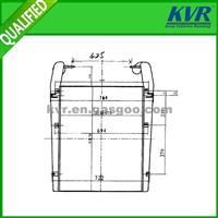 Heavy Duties Charge Air Cooler For DFAC TRUCK INTERCOOLER OEM 1118ZD2A-511