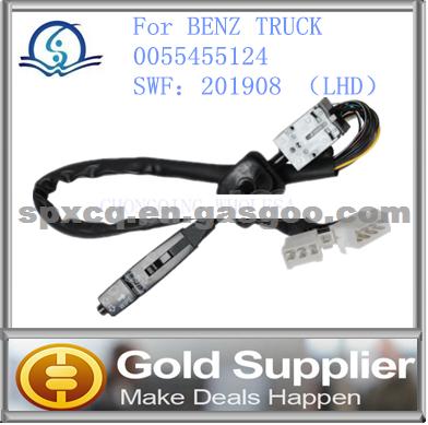 Brand New Light Turn Signal Switch For Benz 0055455124For Benz Truck Actros 917402LP With High Quality And Most Competitive Price