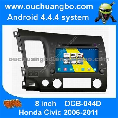 Ouchuangbo S160 Android 4.4 Honda Civic 2006-2011 AudIo Dvd Gps
