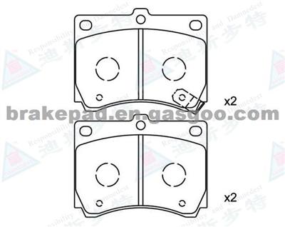 Brake Pad For D473 F1CZ-2001B FORD