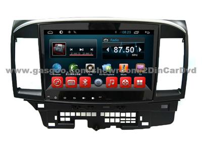 Wholesale 10 Inch Car RDS Radio Stereo Mitsubishi Lancer EX Car Dvd Player Android Quad Core