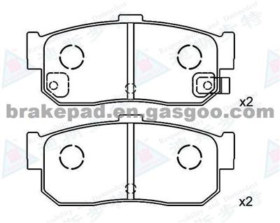 Less Metal Brake Pad For D540 D595 44060-31U92 INFINITI