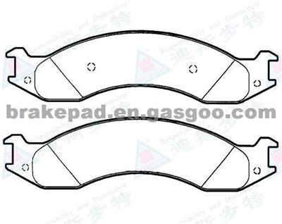 Less Metal Brake Pad For D557 F2UZ-2001-A FORD