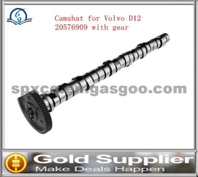 Brand New Engine Parts Camshaft With Gear 20576909 For Vovlo D12 D12D With High Quality And Most Competitive Price.