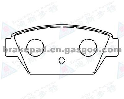 Brake Pad For D533D329 MB 366 288 DODGE