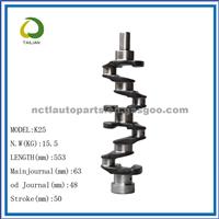 China Supplier Forging Factory Customize Crankshaft K25