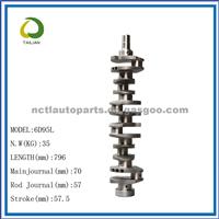 China Supplier Forging Factory Customize Crankshaft 6D95L