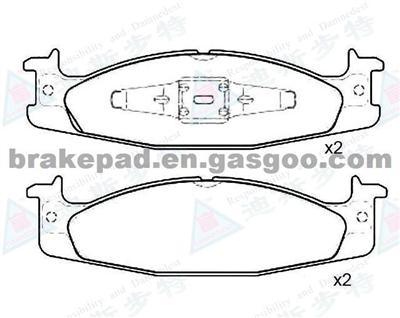 Brake Pad For D632 D626 F4TZ-2001-A FORD