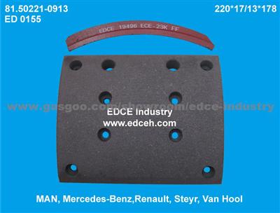 Brake Lining 81.50221-0913