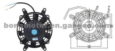 Cooling Parts 6 Inches Uinversal Cooling Fan