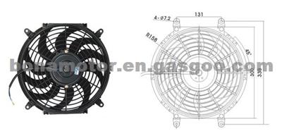 Cooling Parts 12 Inches L Uinversal Cooling Fan