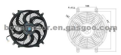 Cooling Parts 14 Inches S Uinversal Cooling Fan