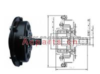 Compressor O.E.M:7H0820803E/7H0820805C Denso 7SEU16C Clutch Vw Compressor Clutch