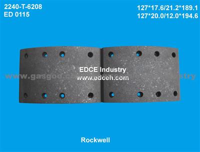 Brake Lining 2240-T-6208